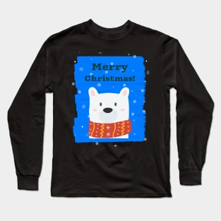 Merry Christmas Cool Design Long Sleeve T-Shirt